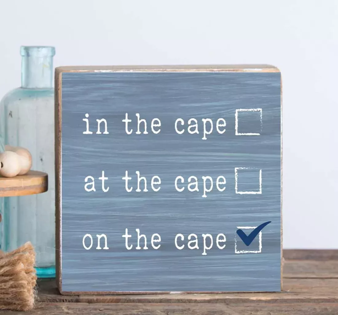 On The Cape Rustic Block