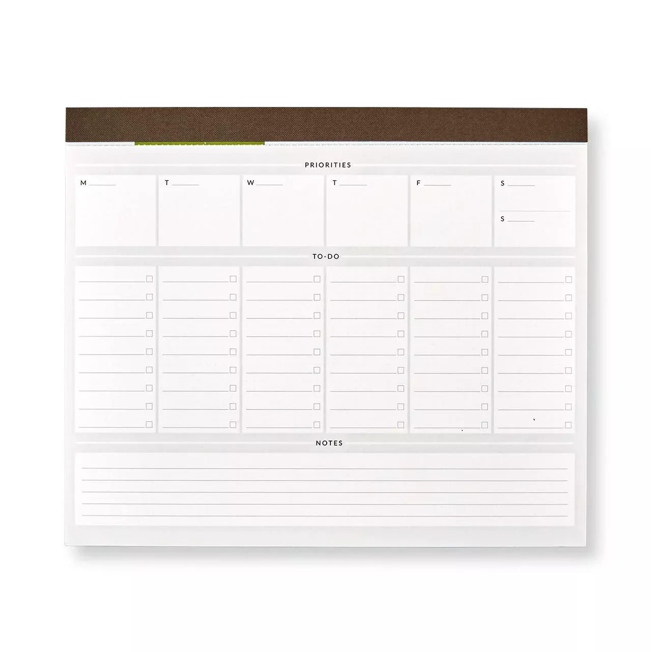 One-Week at a Time Freeleaf Deskpad