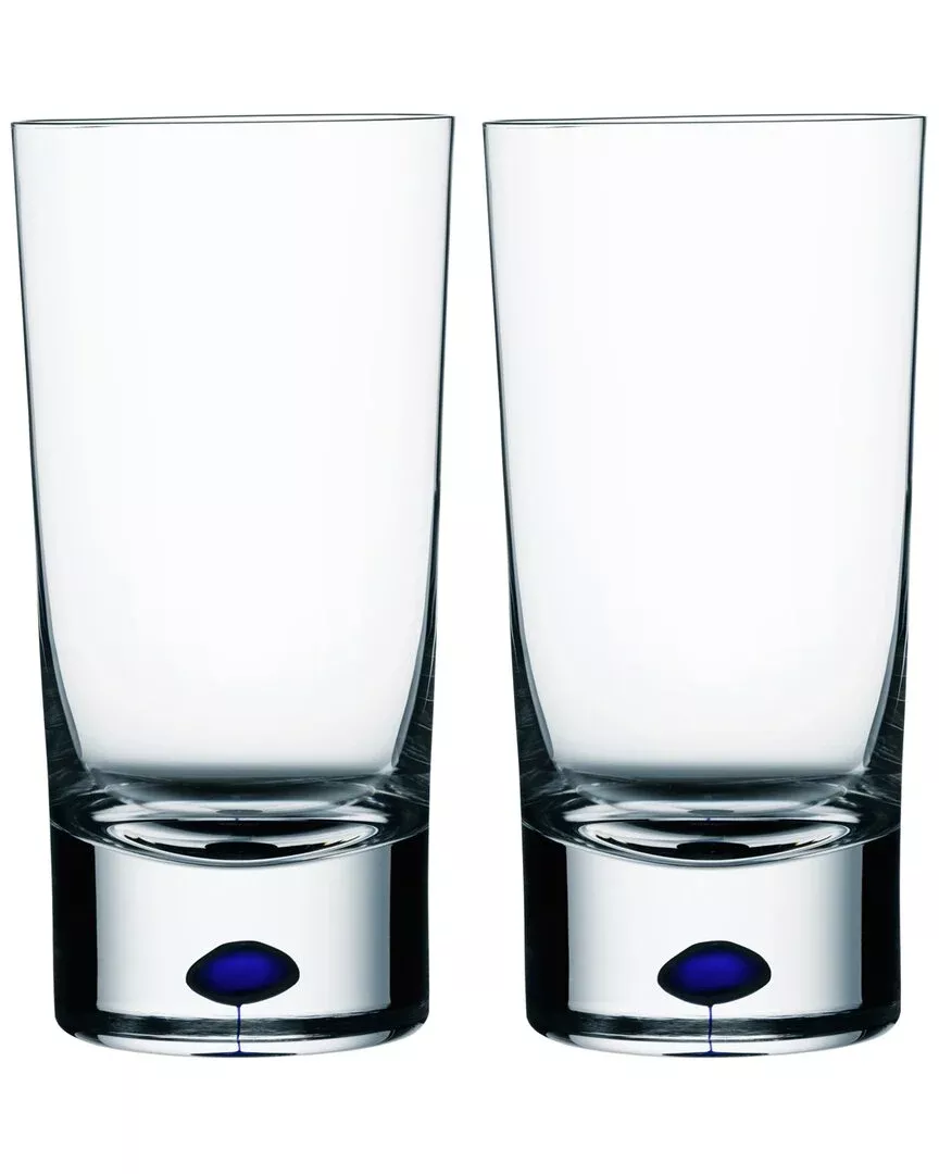 Orrefors Intermezzo Set Of 2 13Oz Tumblers