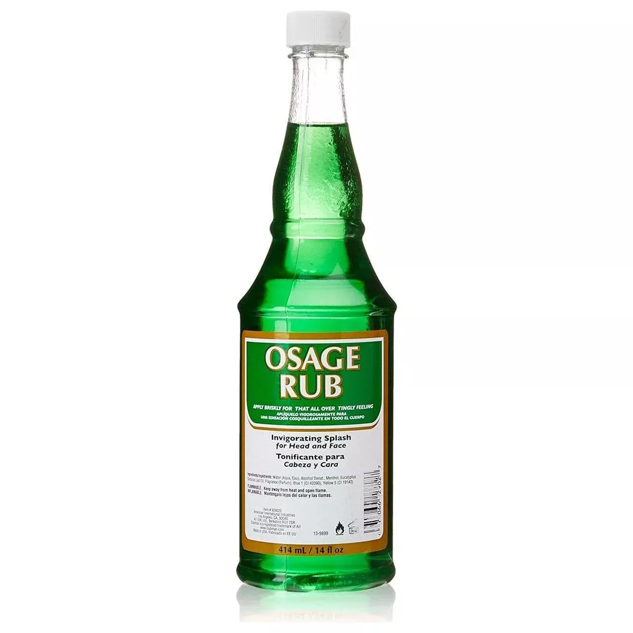 Osage Rub Invigorating Splash 14 Oz