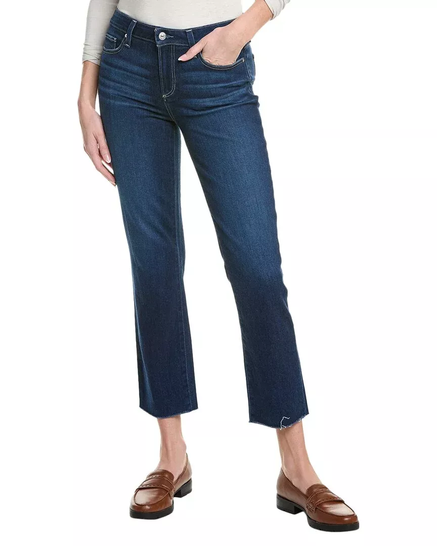 Paige Amber Profound Raw Hem Jean