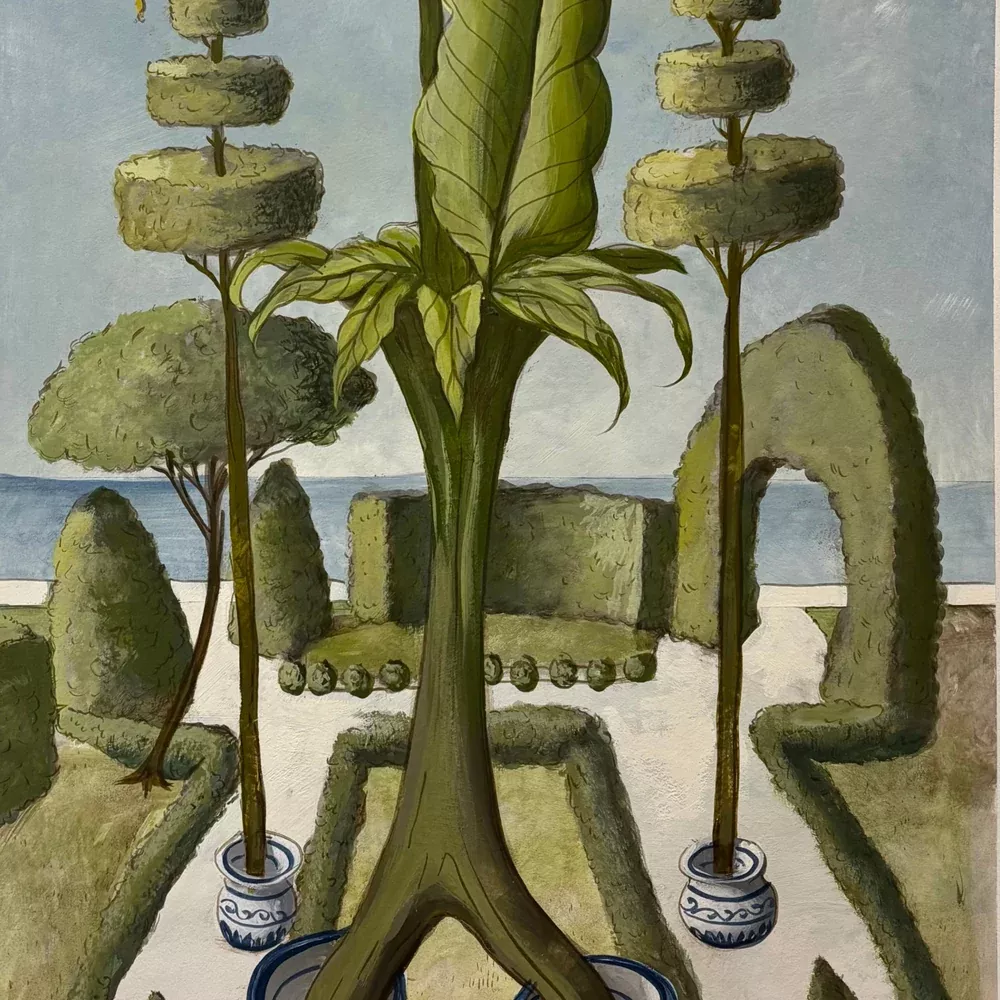 Paper Panel-Bourgeoisie Gardens 4