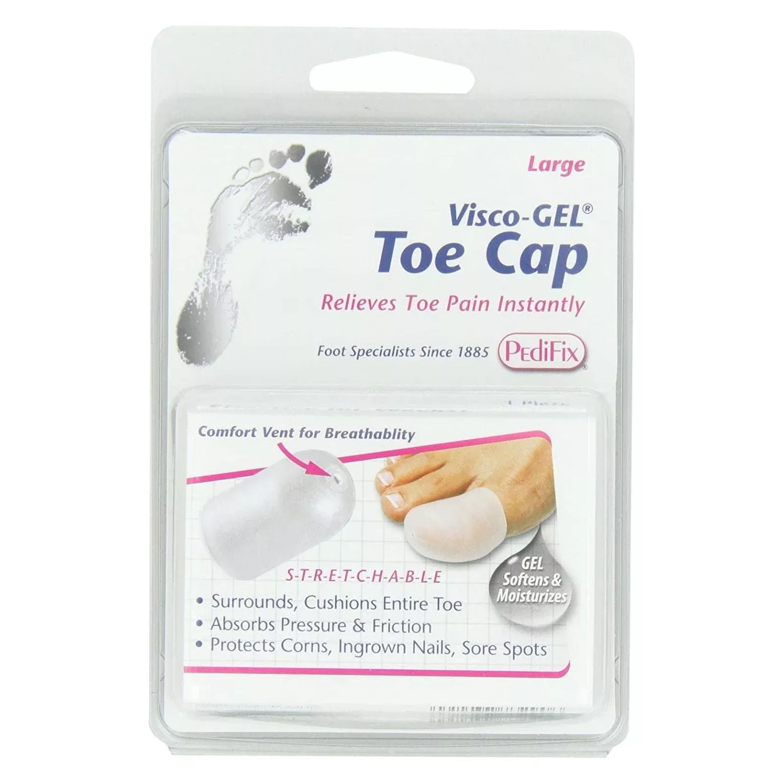 PediFix Visco-Gel Toe Cap X-Large