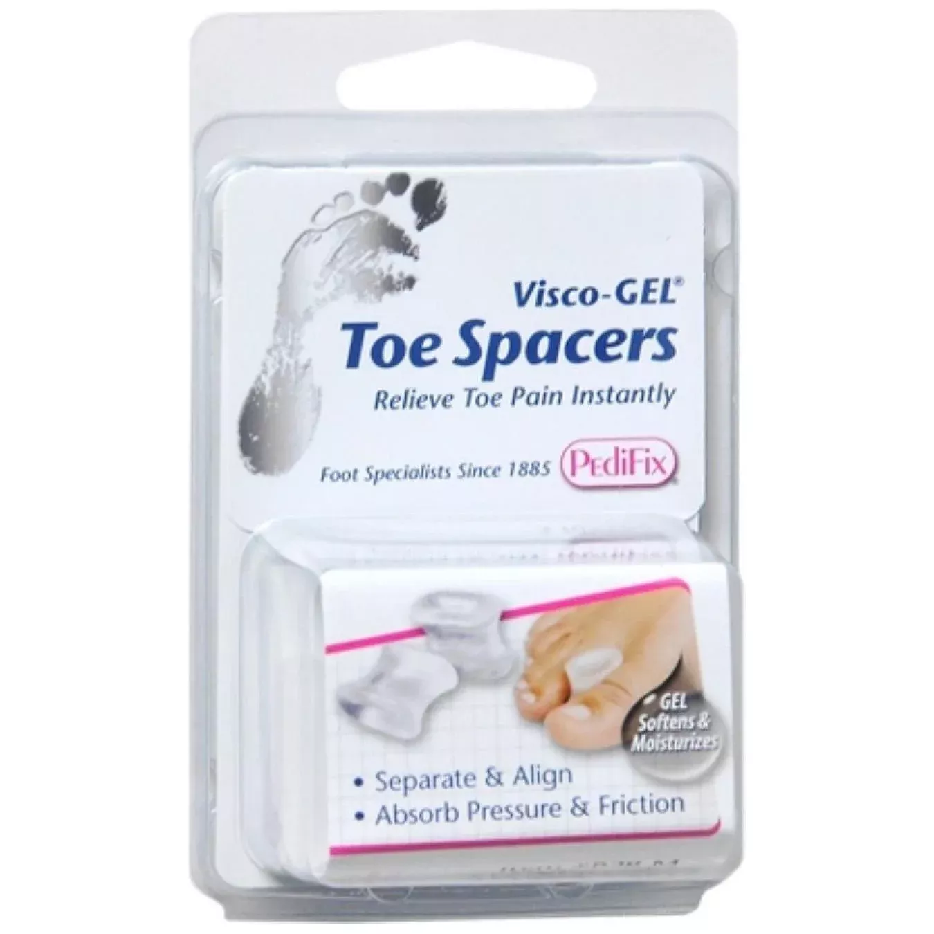 PediFix Visco-Gel Toe Separators 4 Count