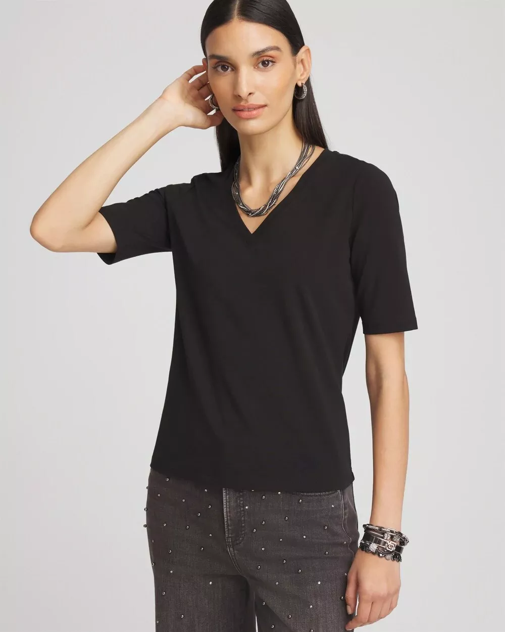Perfect Elbow Sleeve Tee