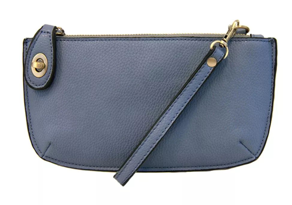 Periwinkle Crossbody Wristlet