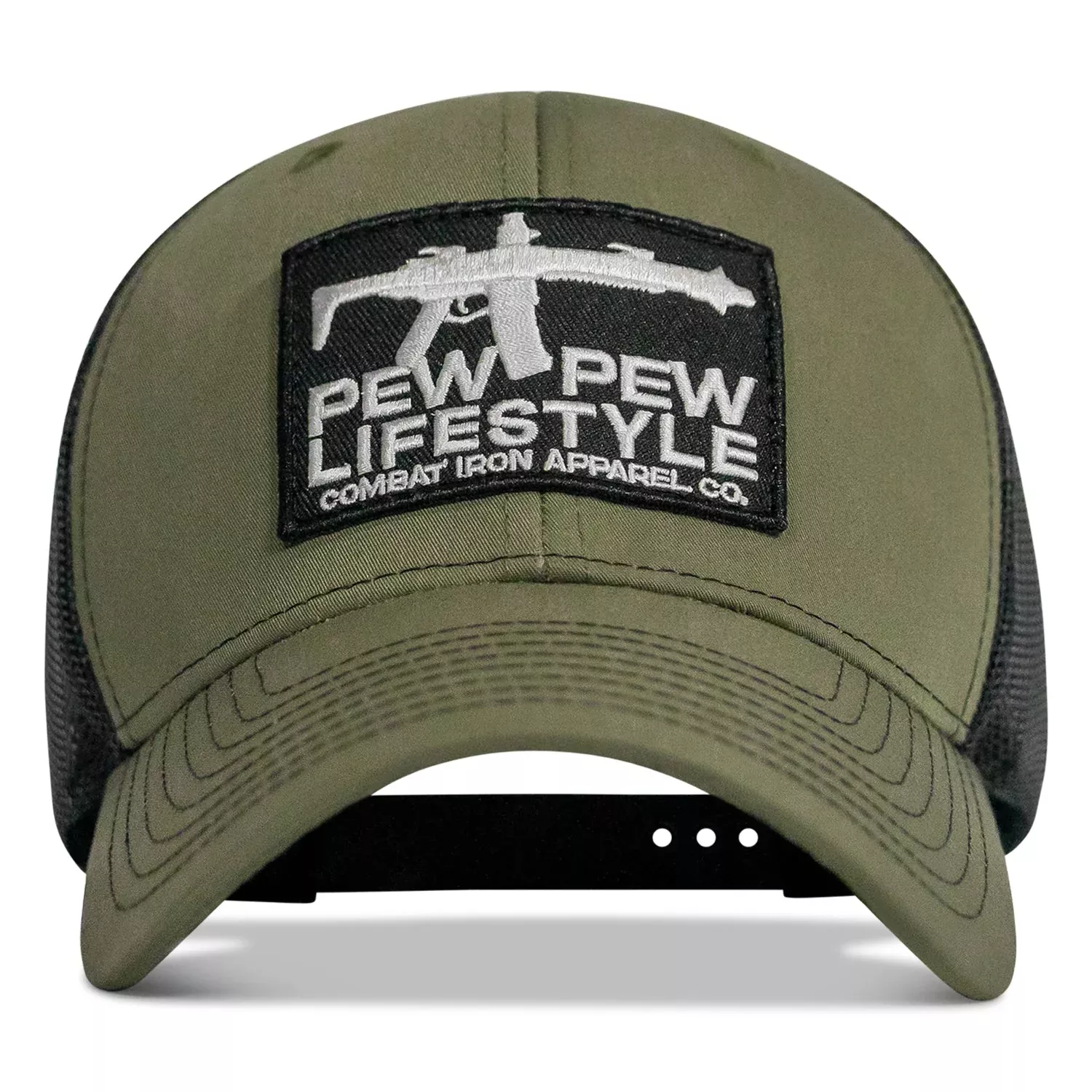 Pew Pew Lifestyle Patch Mid-Profile Snapback Hat