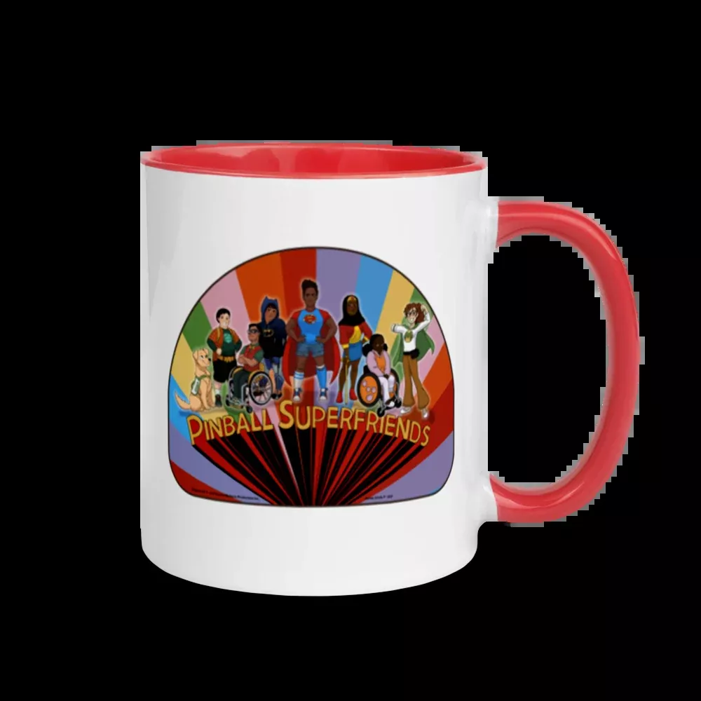 Pinball Superfriends - Mug