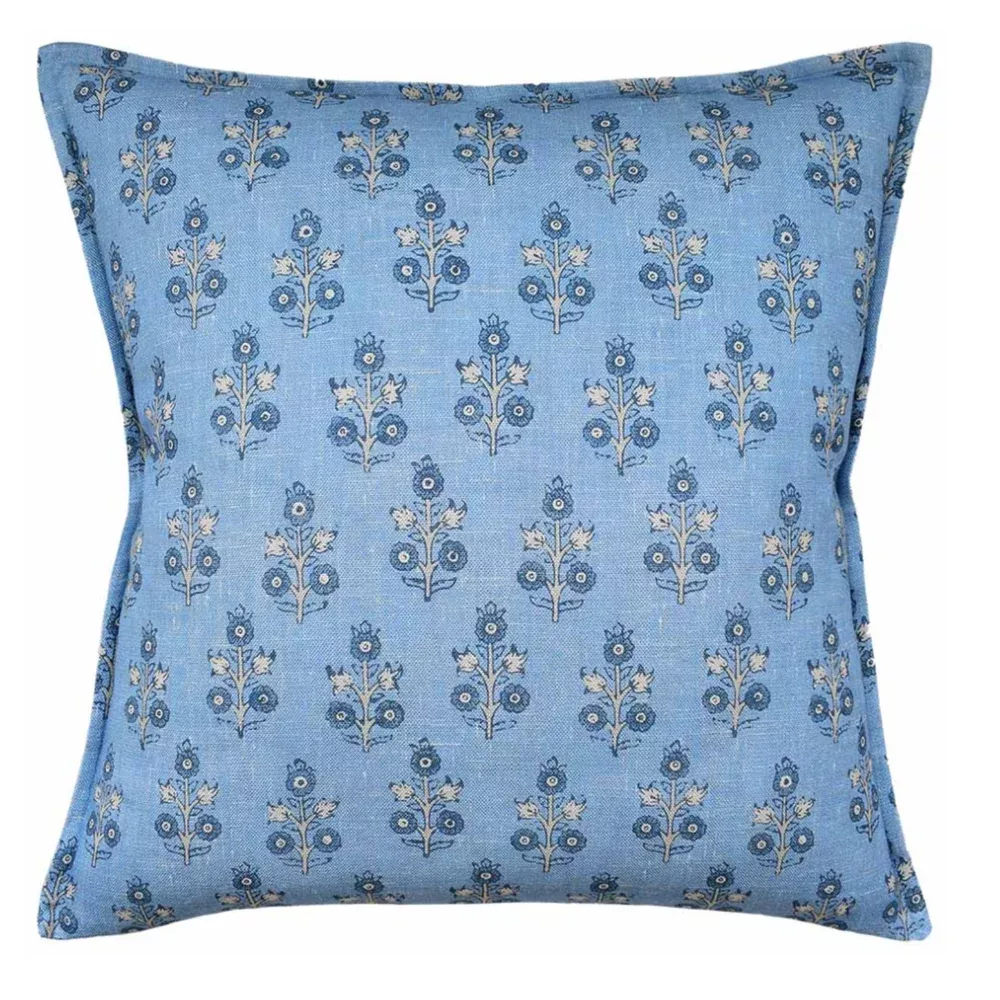 Poppy Sprig Pillow-Multiple Sizes & Colors