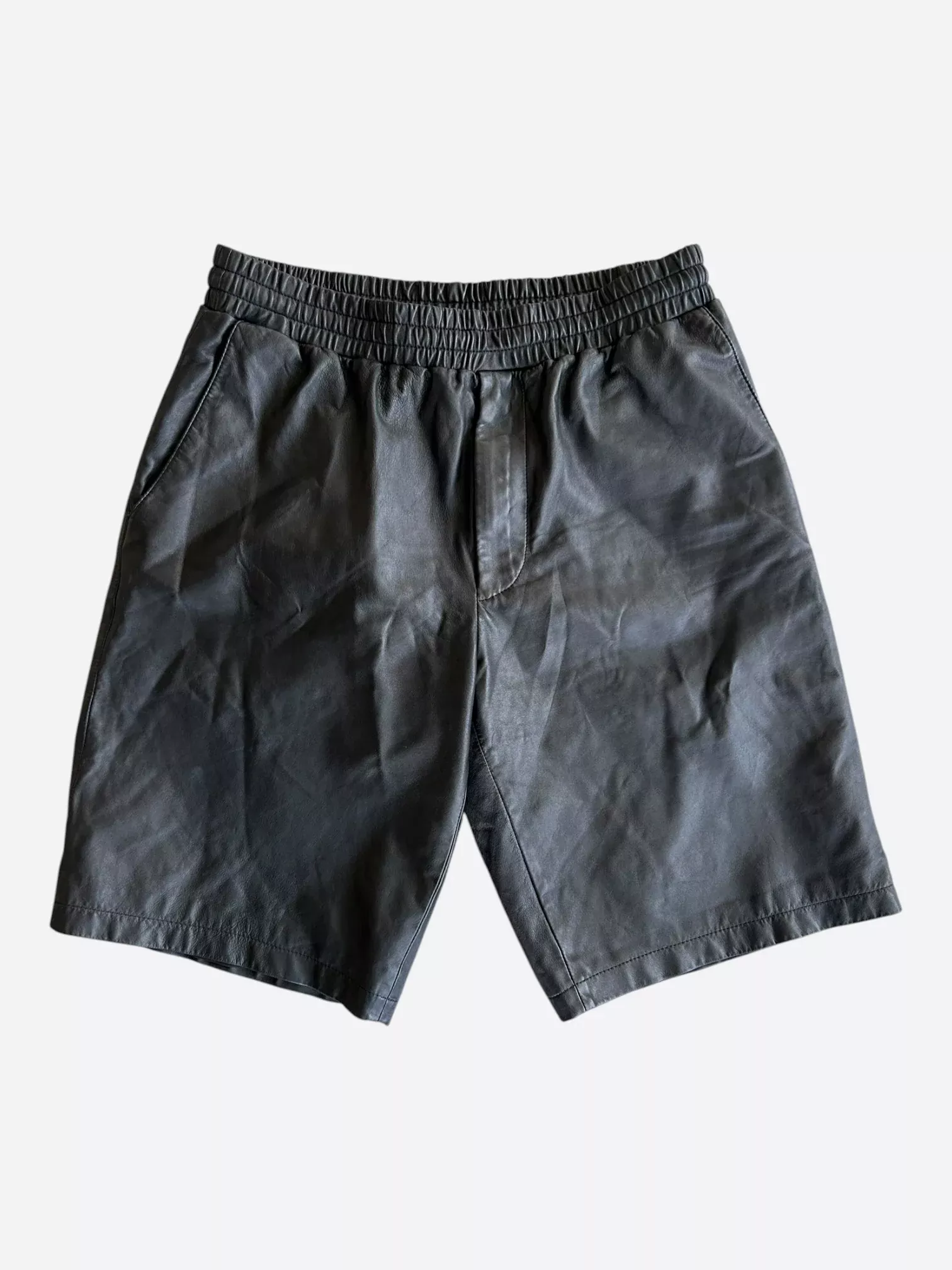Prada Black Logo Shorts