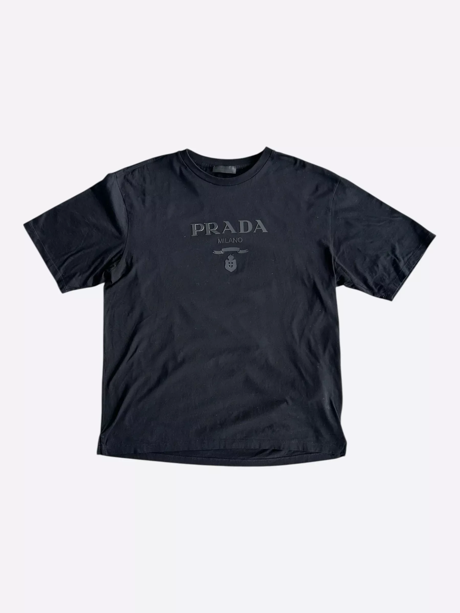 Prada Black Logo T-Shirt