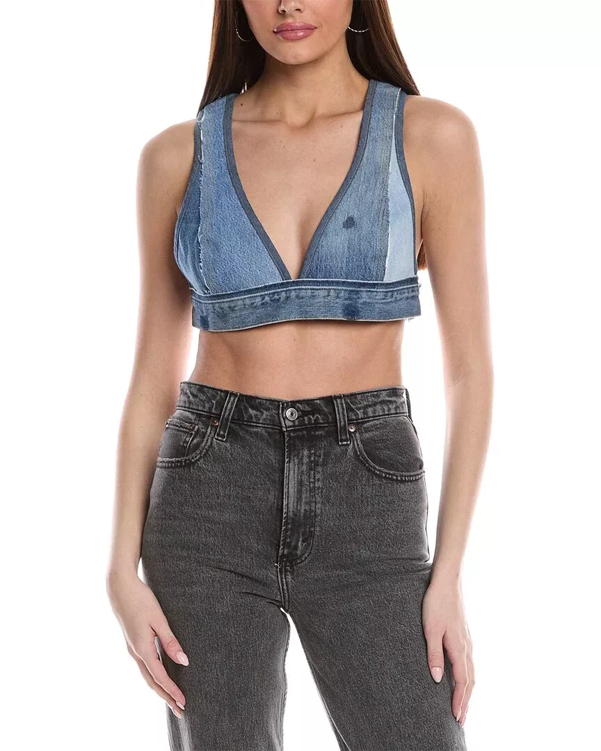 Re/Done Denim Bra