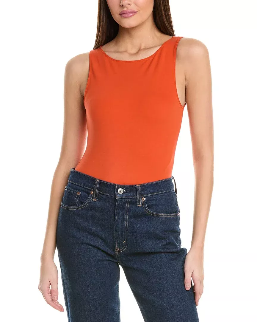 Re/Done High Neck Bodysuit