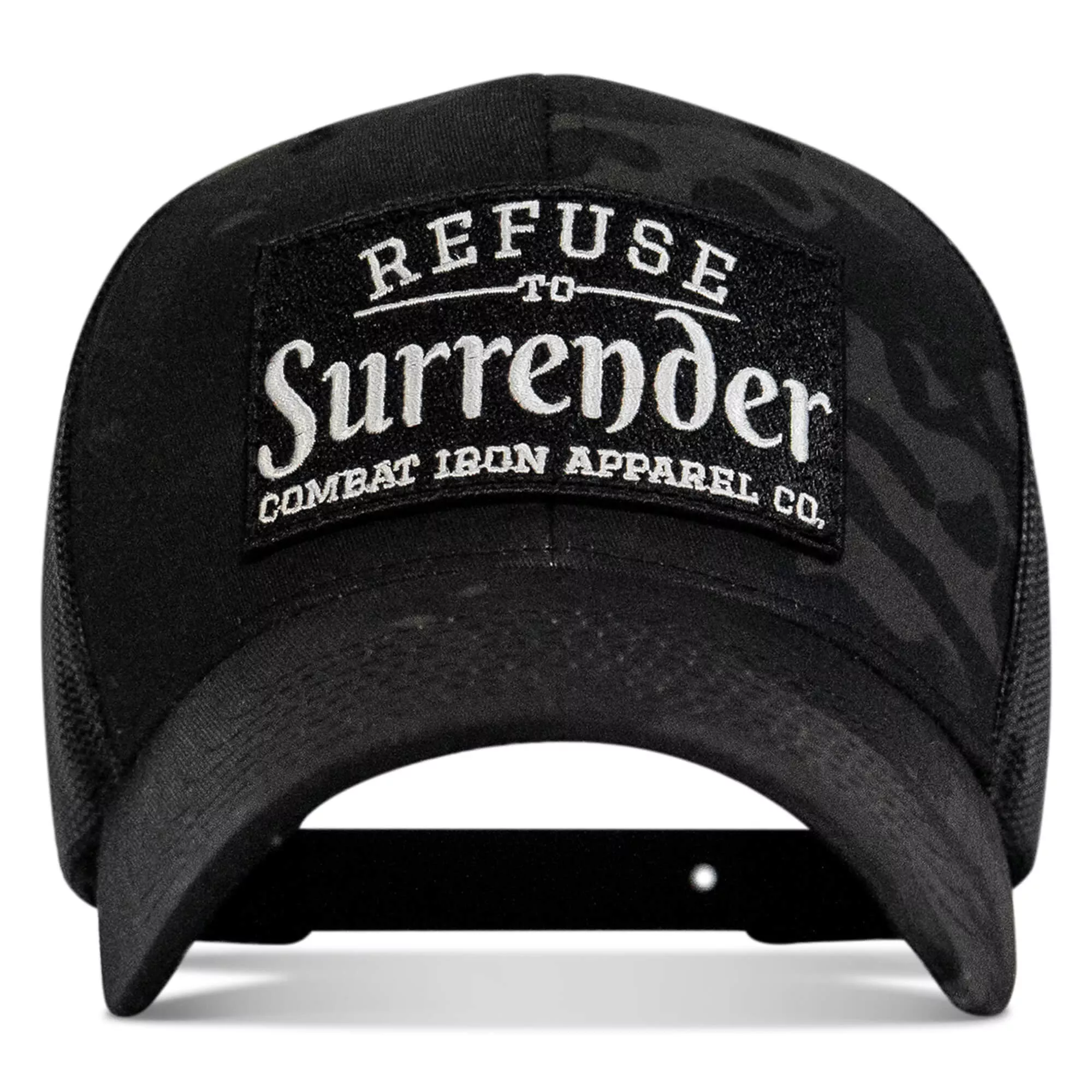 Refuse To Surrender B/W Patch Snapback Hat