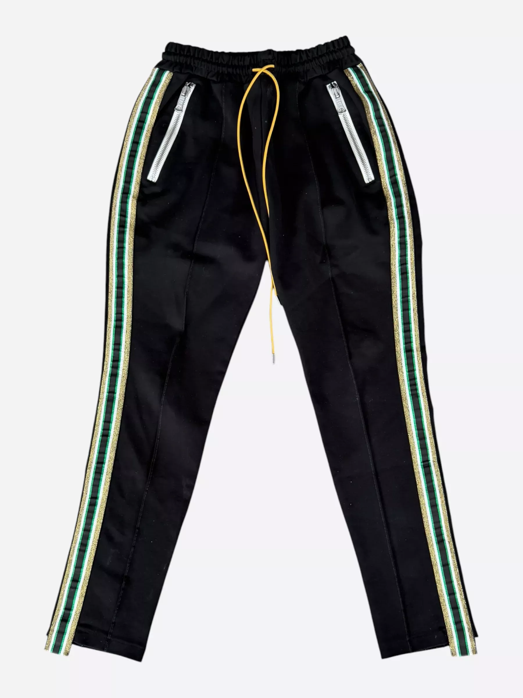 Rhude Black & Multicolor Track Pants