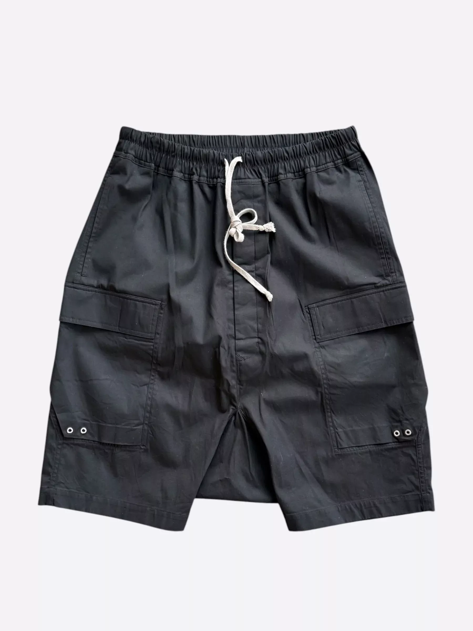Rick Owens Black Pods Shorts