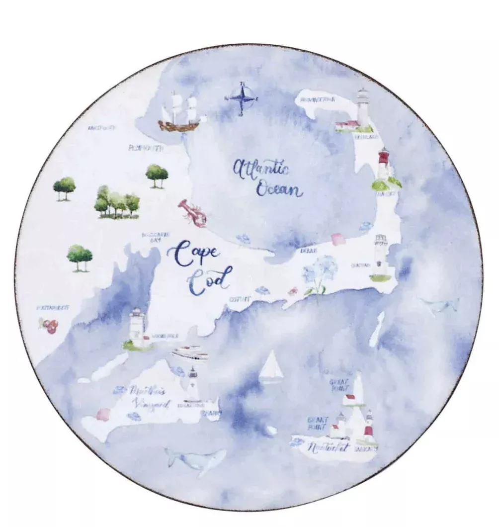 Round Coasters - Set of 4 Cape Cod & Islands