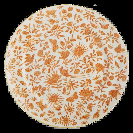 Sacred Bird & Butterfly Dinner Plate