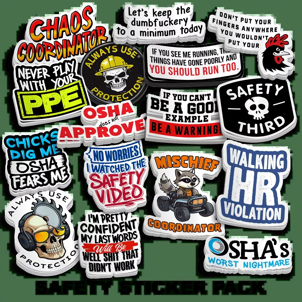 Safety Sticker Pack