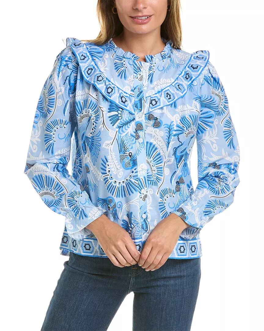 Sail To Sable Ruffle Top