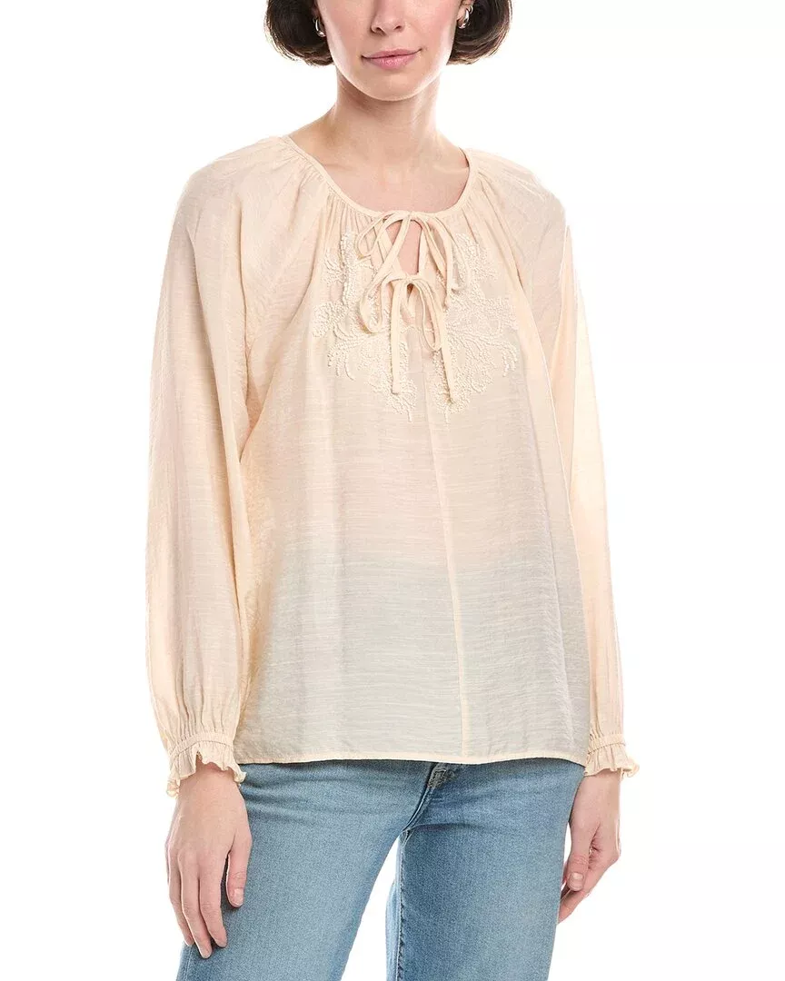 Sam Edelman Kelsie Beaded Blouse