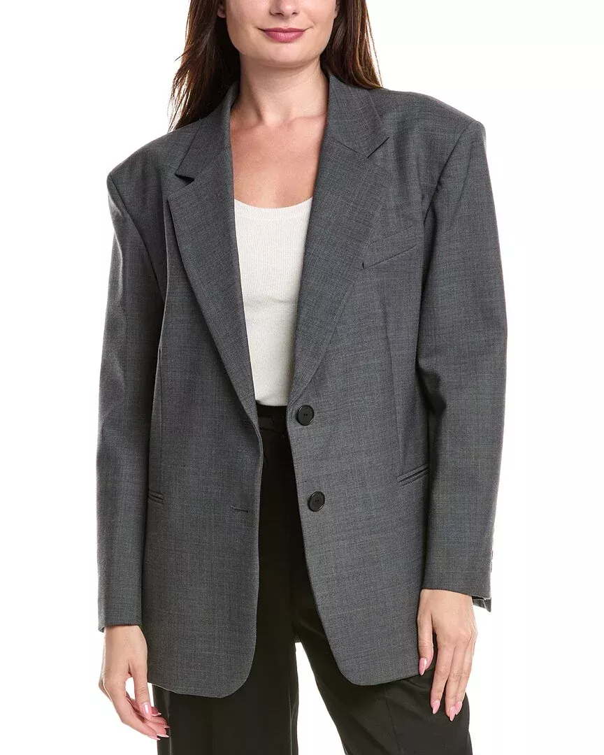 Sandro Wool-Blend Blazer
