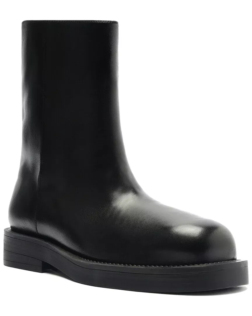 Schutz Jamie Leather Bootie