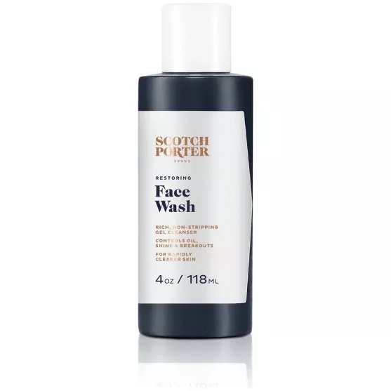 Scotch Porter Restoring Face Wash 4 Oz