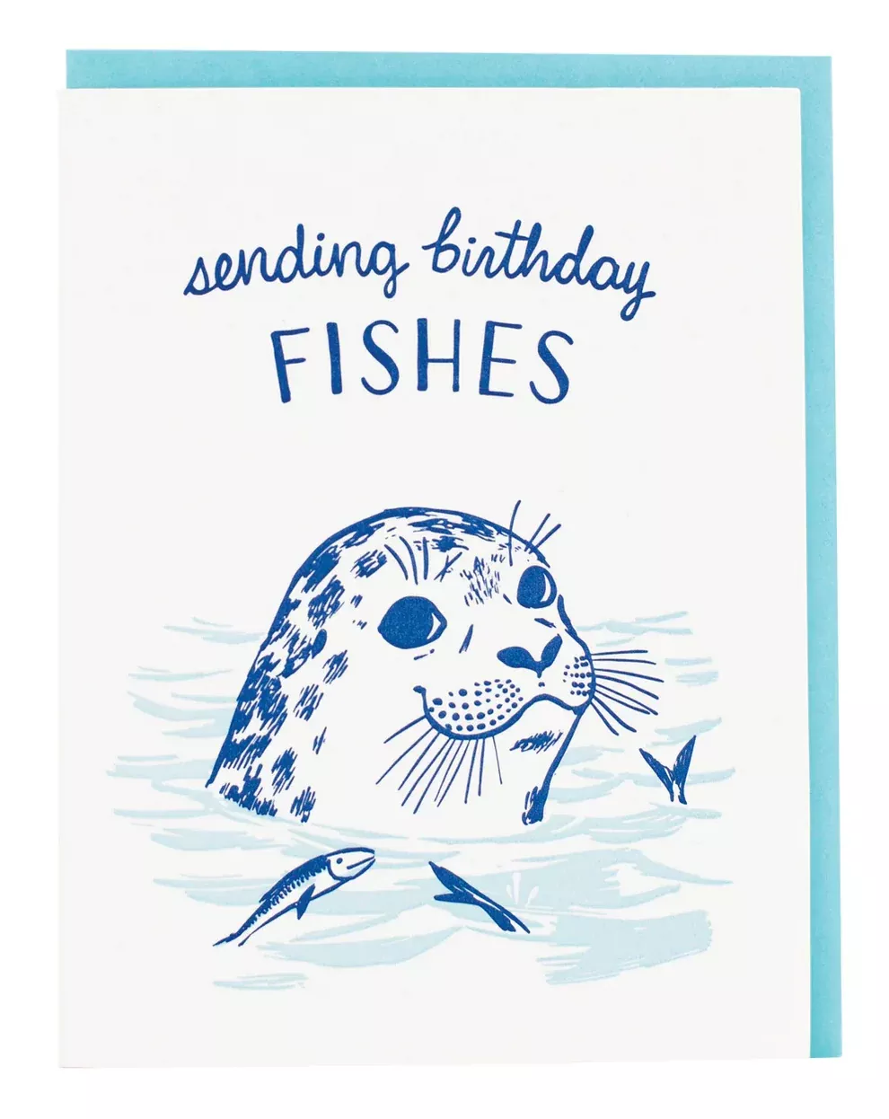 Seal Birthday Card