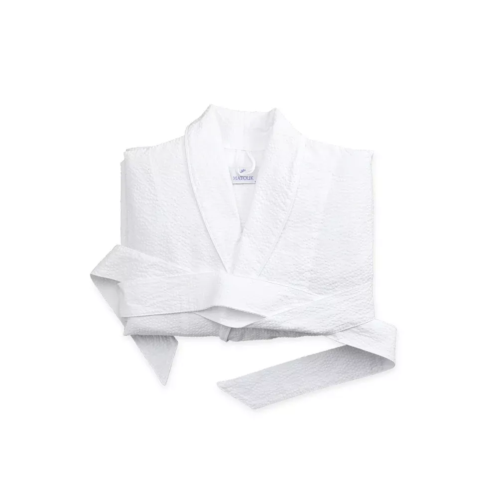 Seersucker Robe