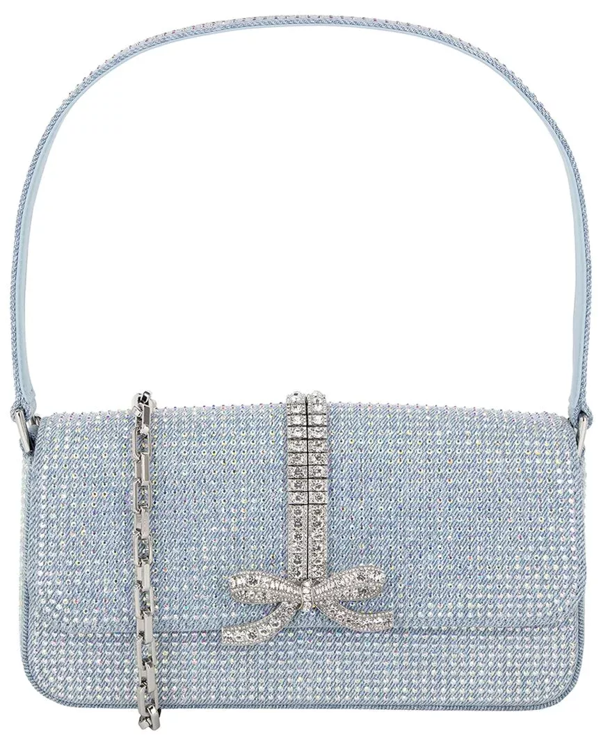 Self-Portrait Denim Shoulder Bag