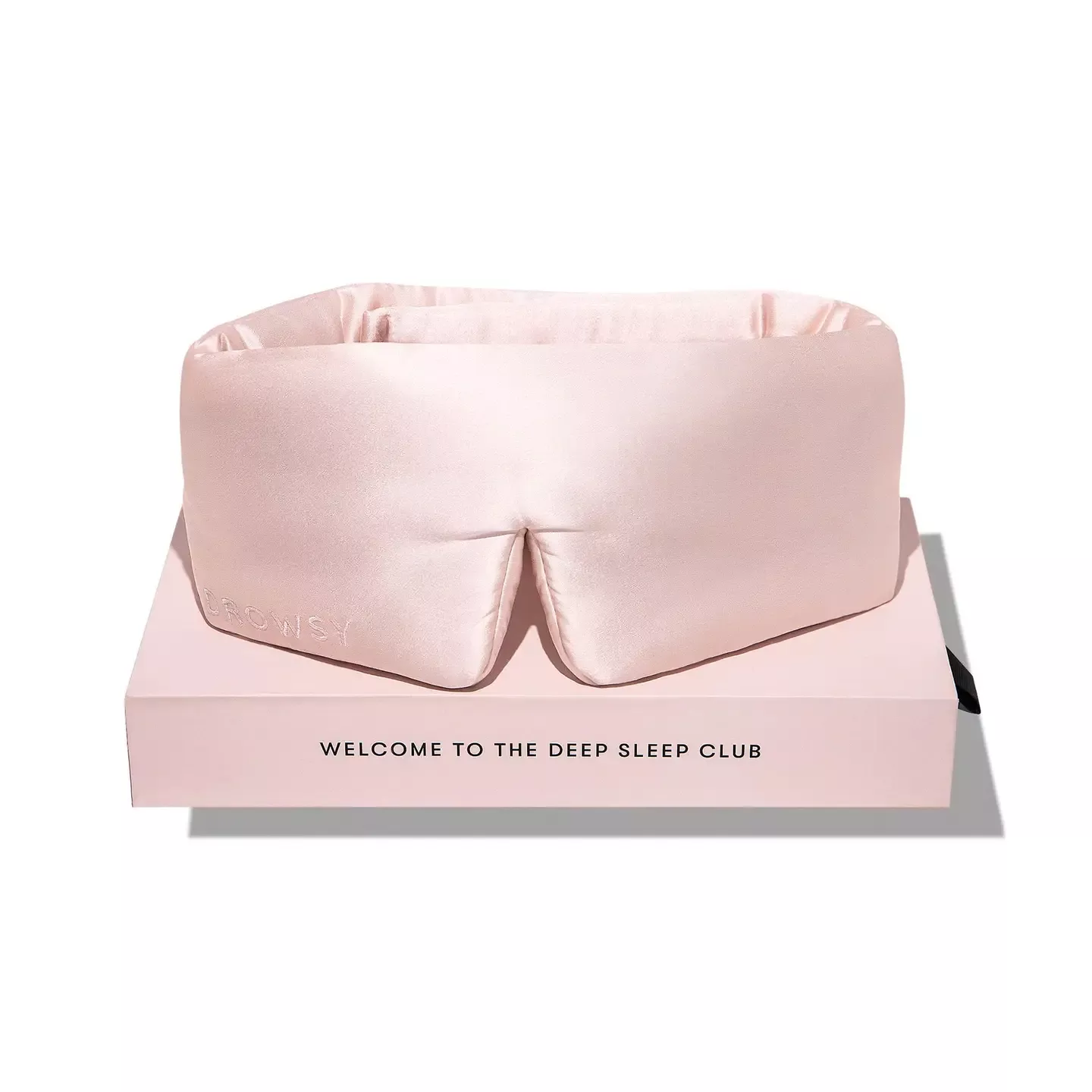 Silk Eye Mask - Sunset Pink