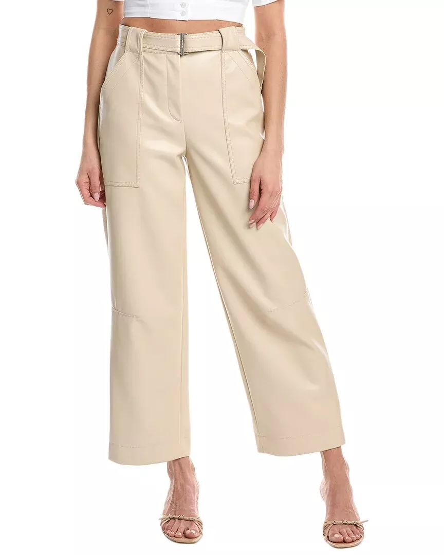 Simkhai Jenny Belted Cropped Pant