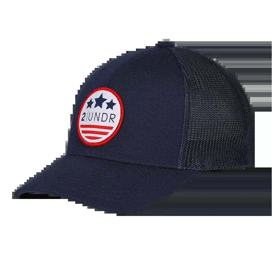 Snap Back Mesh Solid Hat - Team America