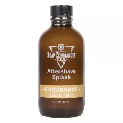 Soap Commander Endurance After Shave Splash 4 Oz