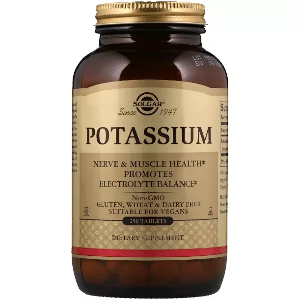 Solgar Potassium 250 Tablets