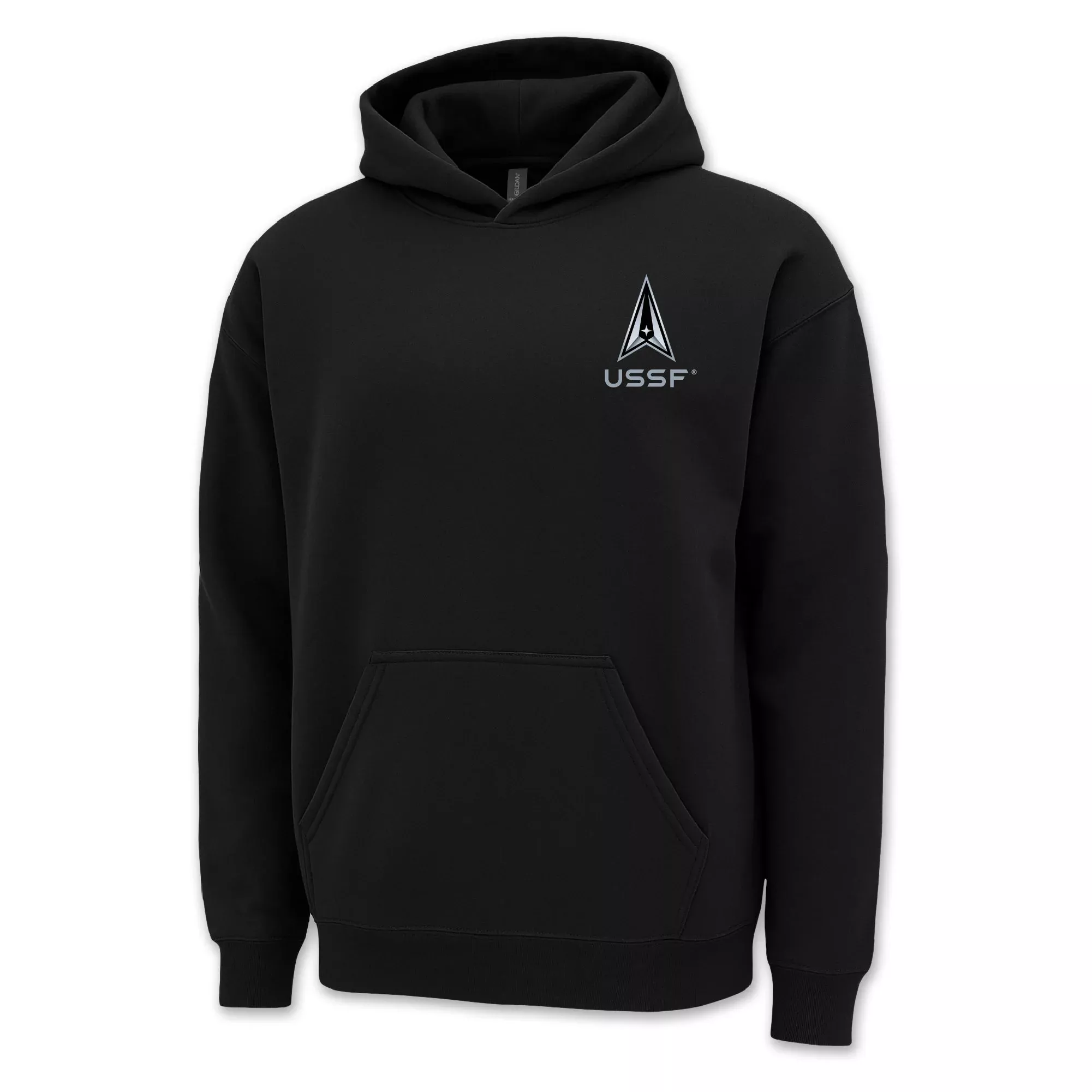 Space Force Left Chest Logo Hood