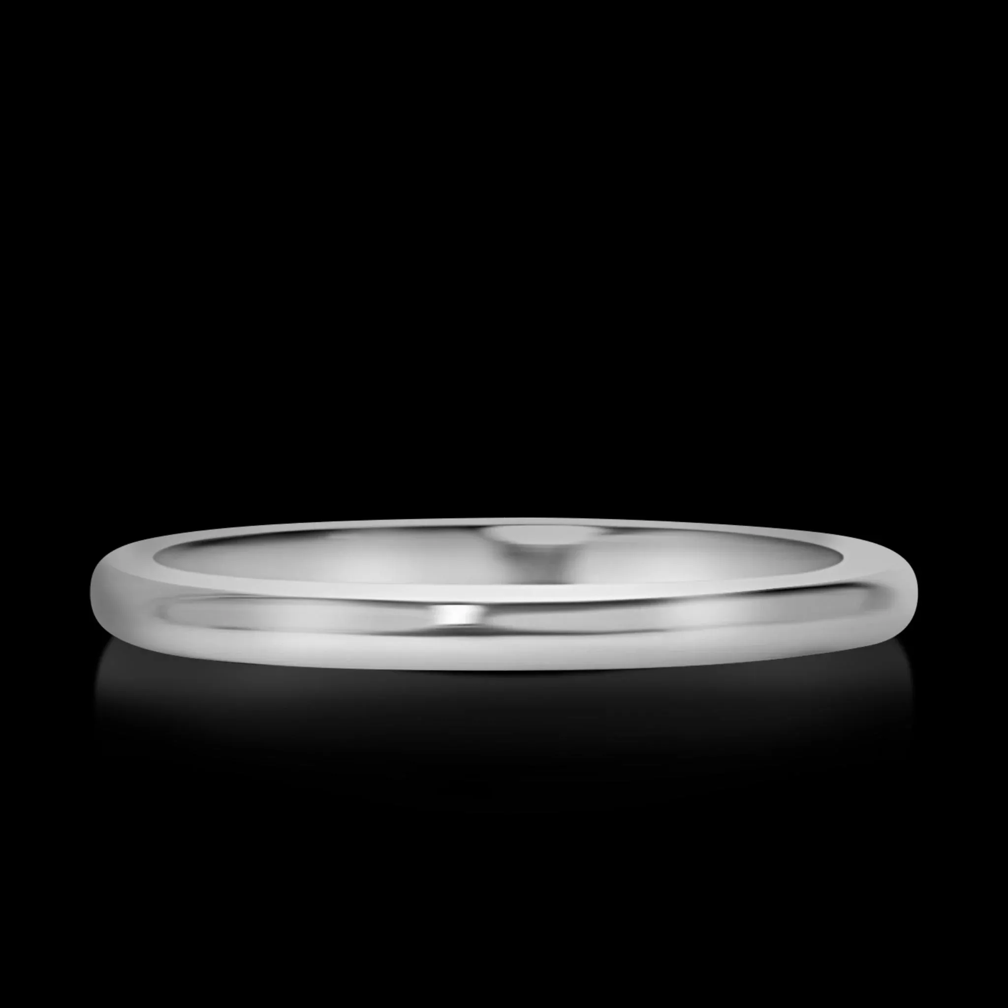 Stainless Steel Classic Band Ring