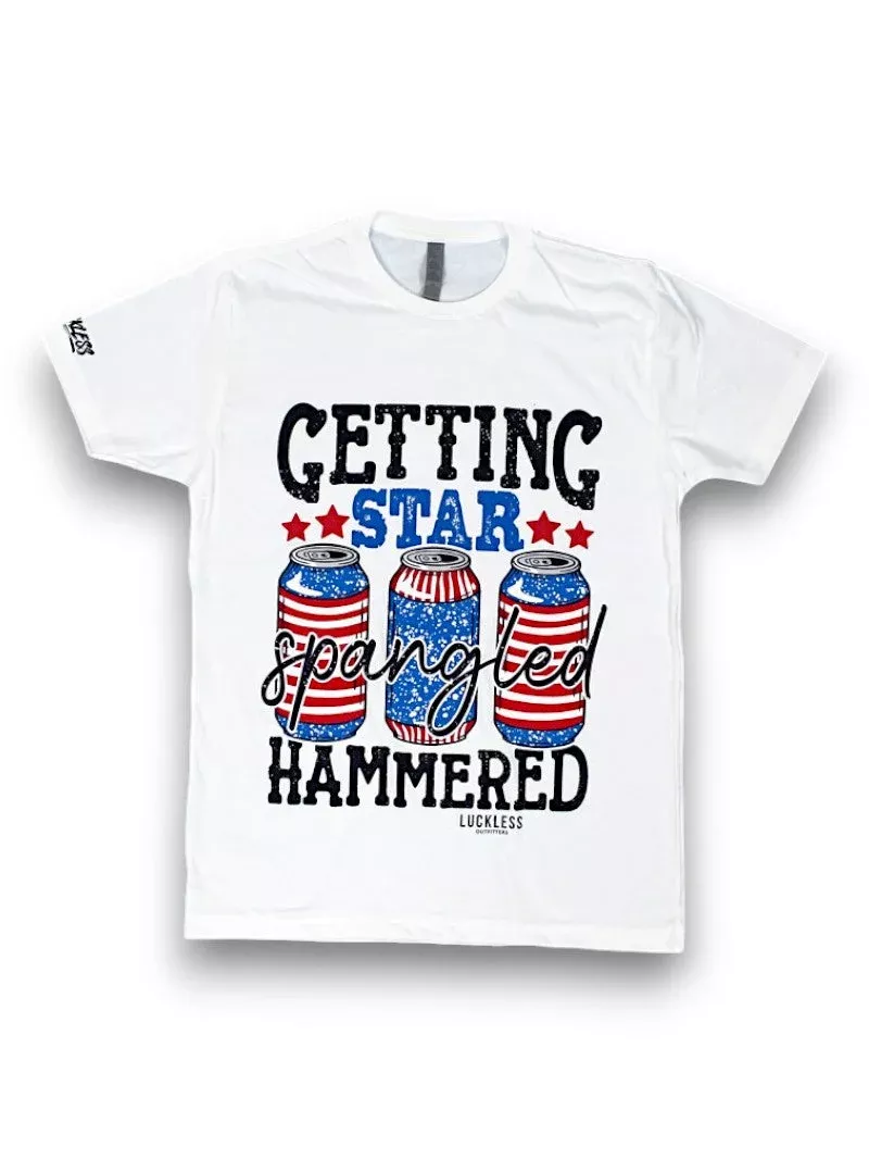 Star Spangled Hammered Tee