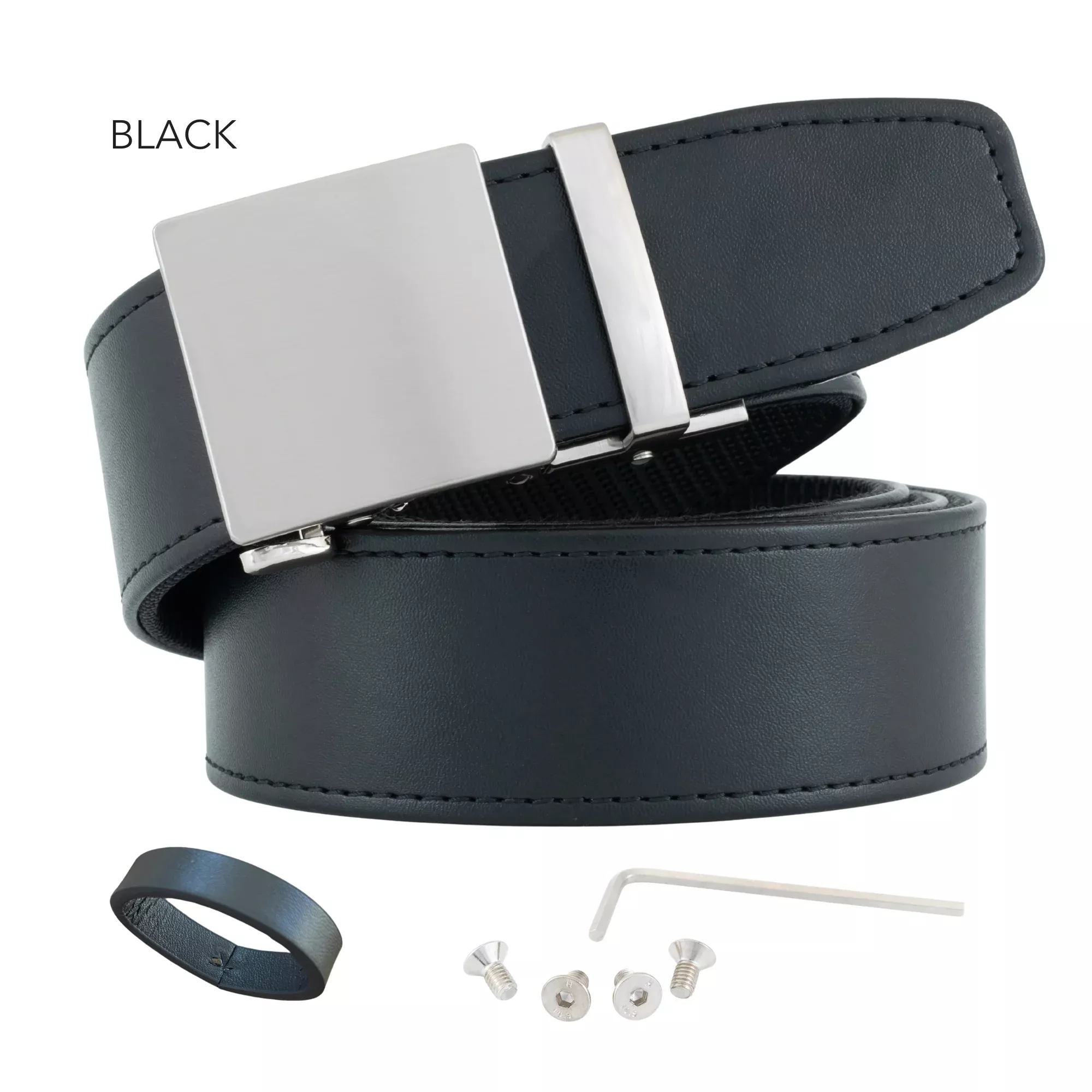 Stealth Leather EDC Belt for Everyday Carry
