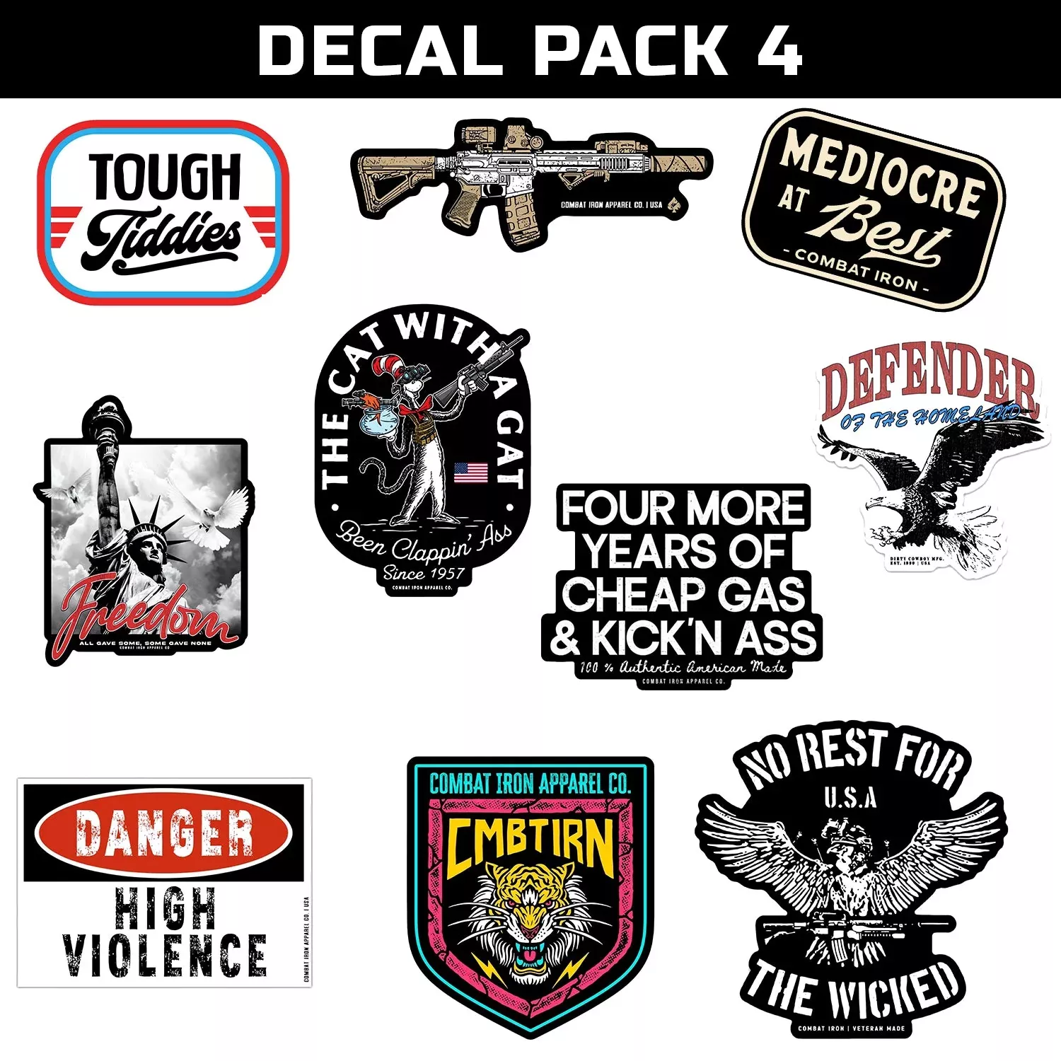 Sticker Decal Pack V4