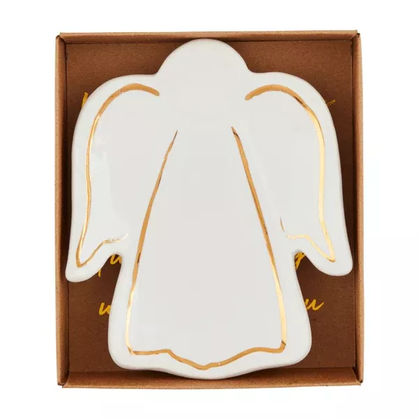 Stripe Wings Angel Tidbit Dish