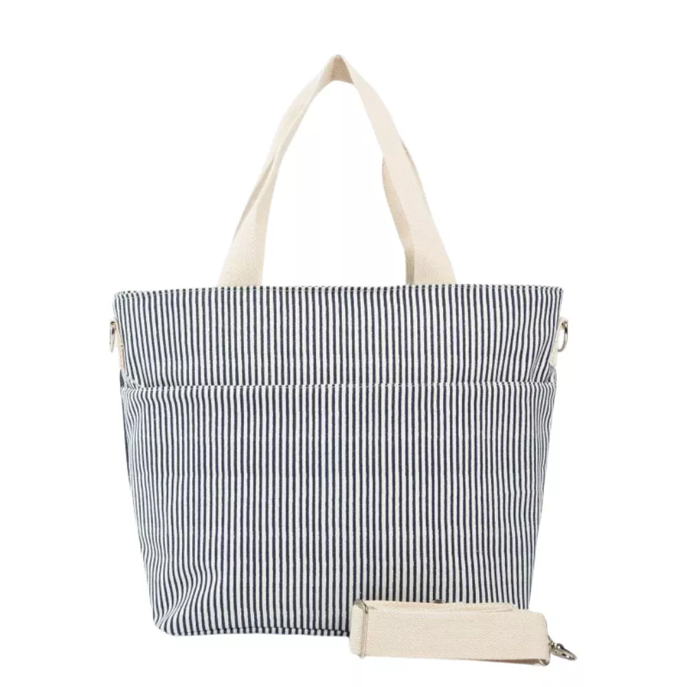Stripes Cooler Tote-Multiple Colors
