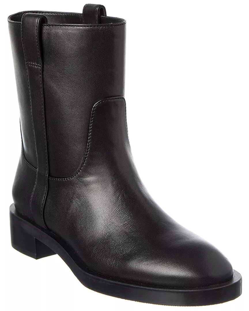 Stuart Weitzman Lenora Leather Bootie