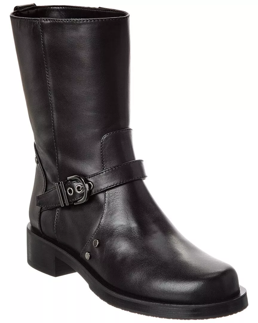 Stuart Weitzman Maverick Leather Bootie