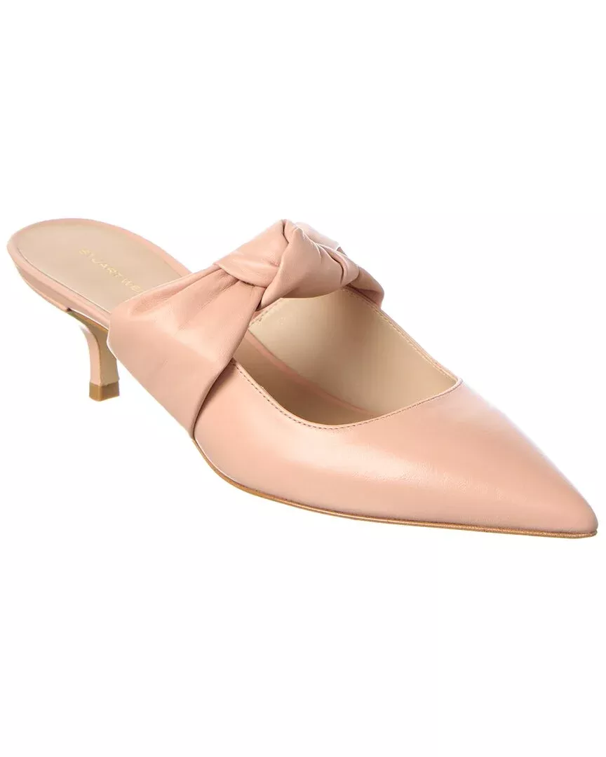 Stuart Weitzman Solange Leather Mule