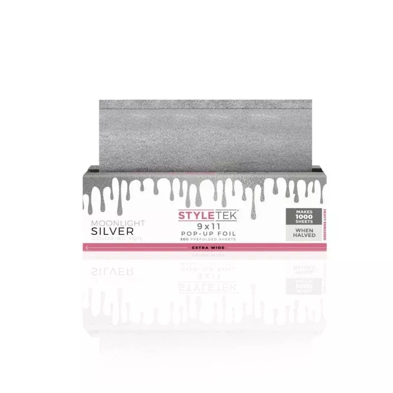 Styletek Moonlight Silver Smooth Foil 9 x 11