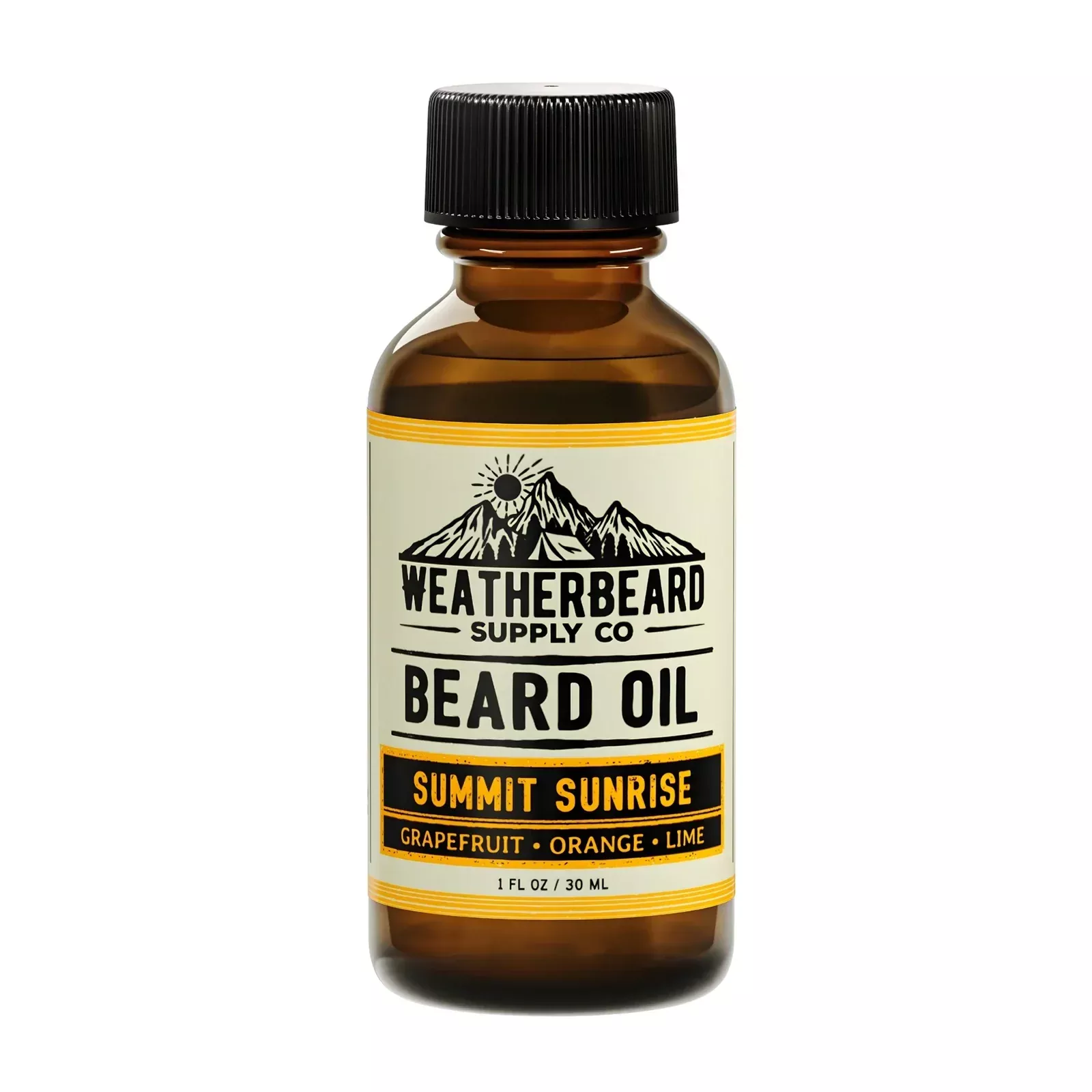 Summit Sunrise Beard Oil - Grapefruit, Orange, Lime