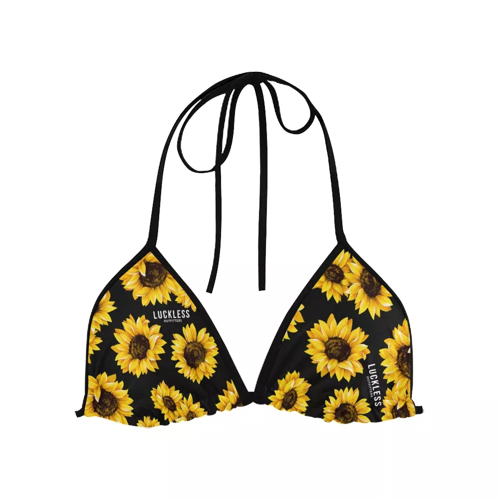 Sunflower Triangle Bikini