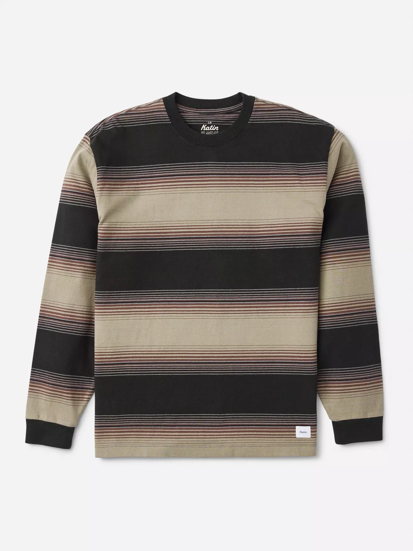 SUNSET BOX FIT LS TEE